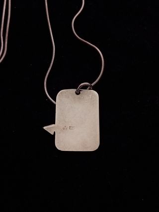 Colgante de Plata Enamorados
