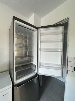 Frigorífico de acero inoxidable marca LG