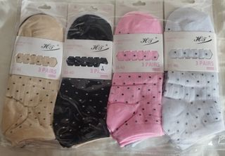 Calcetines mujer HT talla 35-40 ( 3 pares)
