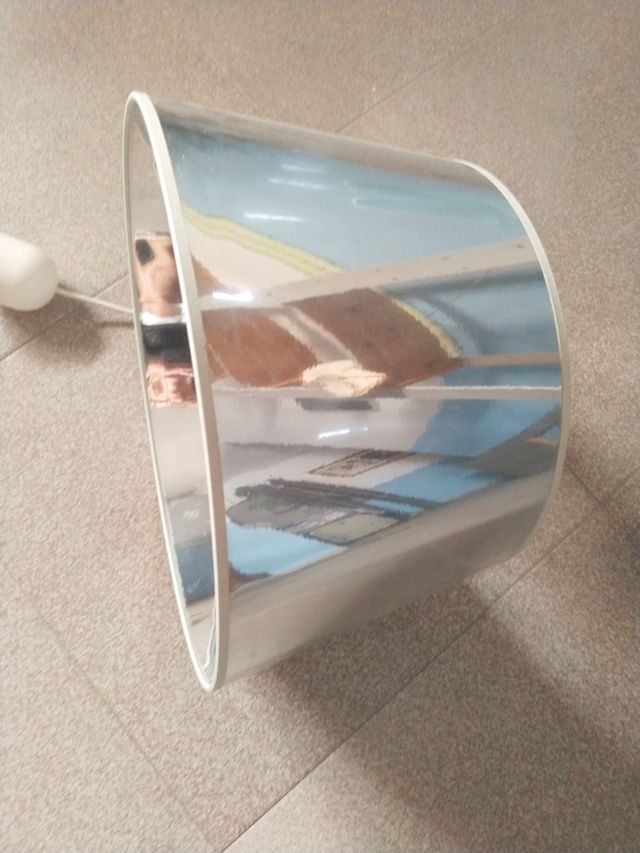 Pantalla de lámpara de techo Gris plata