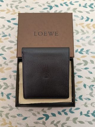 Cartera Billetera Loewe Negra