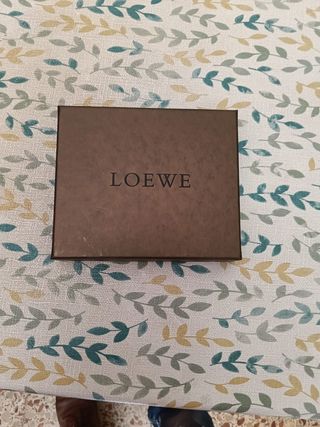 Cartera Billetera Loewe Negra