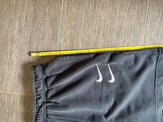 Pantaloncini Nike neri con doppio swoosh