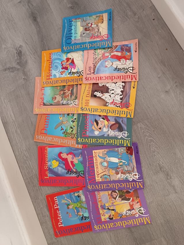 Lote cuentos Disney 