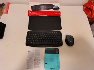 Ratón Logitech M705 + Teclado Microsoft ARC