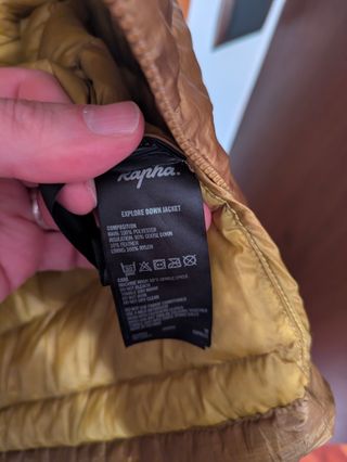 Chaqueta RAPHA EXPLORE DOWN JACKET talla XL