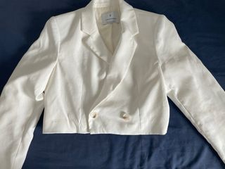 Chaqueta torera cruda