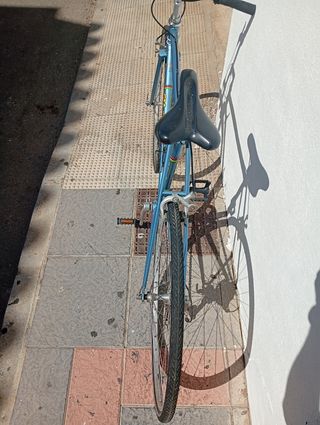 Bicicleta de carretera CM Record azul