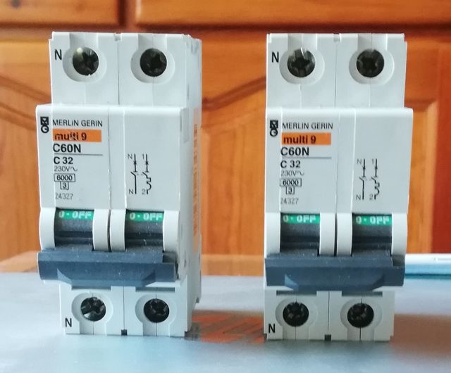 Magnetotermico Merlin Gerin C60N 32A