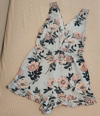Mono corto estampado floral