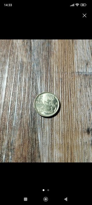 Moneda 5 Pesetas Islas Baleares año 1997