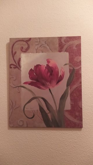Cuadro decorativo flor