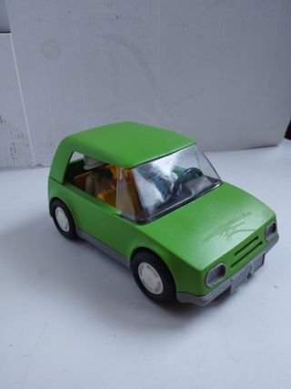 Coche Playmobil Verde con Figuras