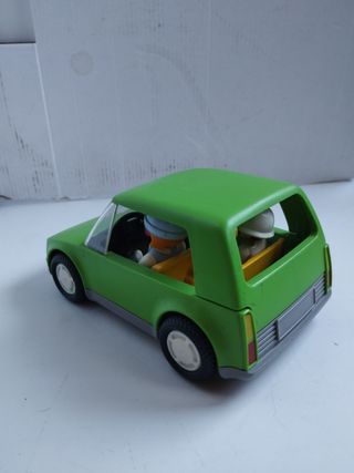 Coche Playmobil Verde con Figuras