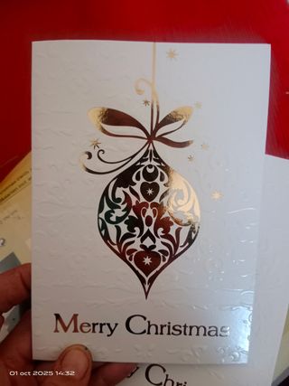 Tarjetas de Navidad Merry Christmas