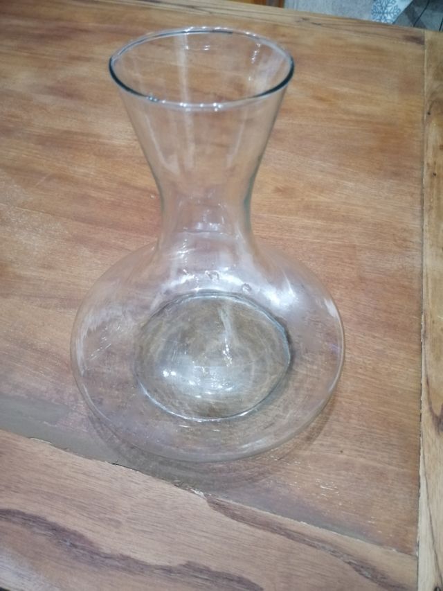 Escanciador de vino de cristal