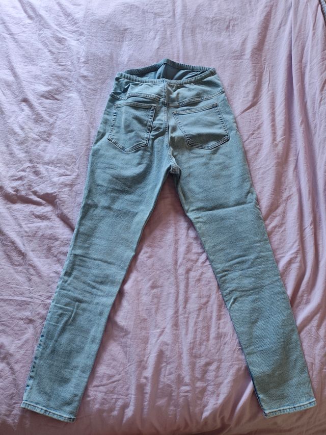 Pantaloni in jeans premaman blu