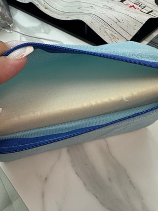 Supporto per tablet azzurro