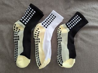 3 paia calzini sportivi antiscivolo