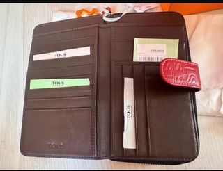 Cartera Tous Roja Grande
