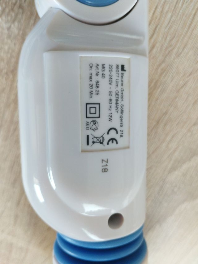 Brazo masaje calor Beurer