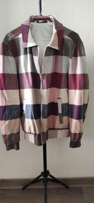 Chaqueta Zara Cuadros Talla M