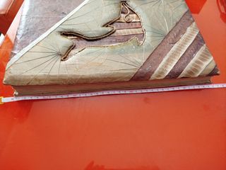 Álbum de fotos ecológico artesanal