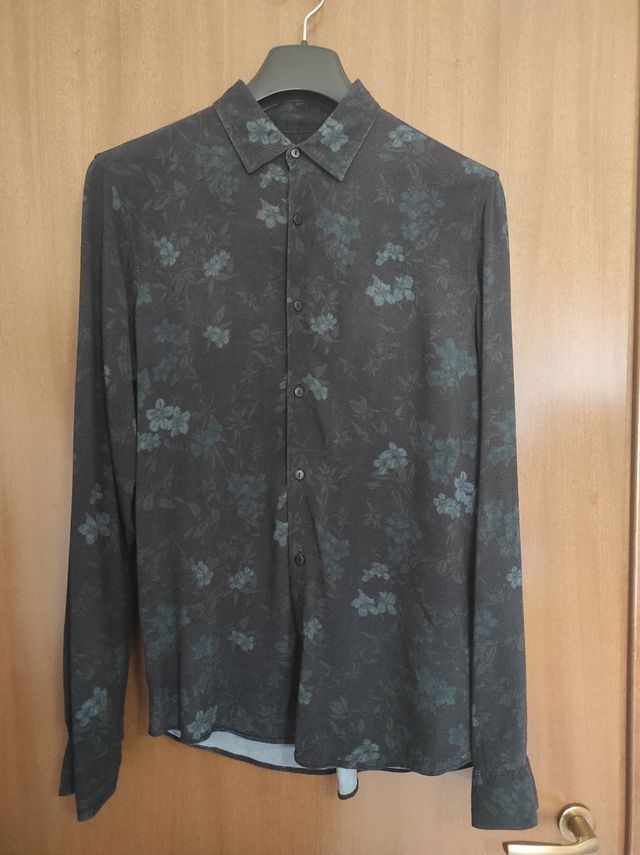 Camicia uomo a fiori