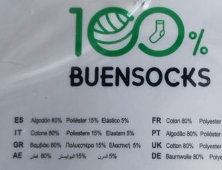 Calcetines BUENSOCKS Mujer Talla 35-40