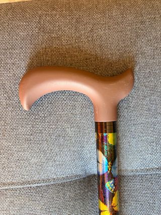 Bastón de mujer ajustable multicolor