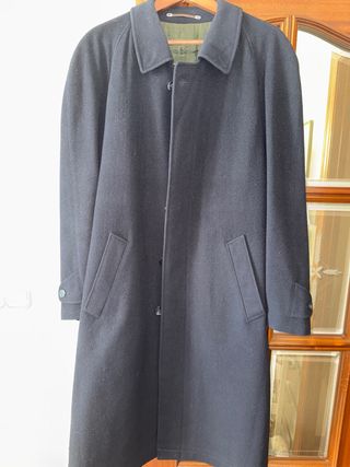 Steinbock Abrigo de lana azul marino tipo Loden