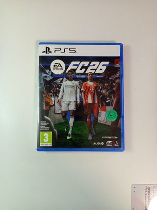 EA Sports FC 26 PS5 y RESIDENT EVIL 4

