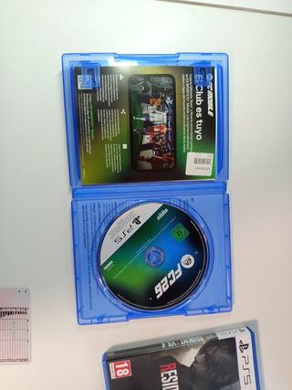 EA Sports FC 26 PS5 y RESIDENT EVIL 4

