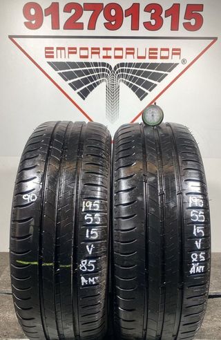 -195 55 15 V MICHELIN RUEDA AL 90% VIDA UTIL
