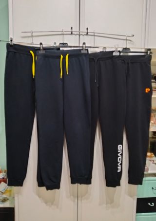 Lotto 4 pantaloni tuta bambino 12 anni