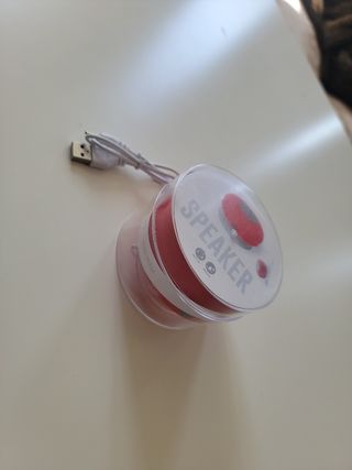 Altavoz Bluetooth Waterproof Rojo