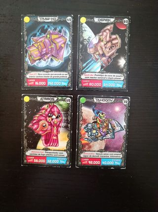 lote cromos milenium attack bollycao
