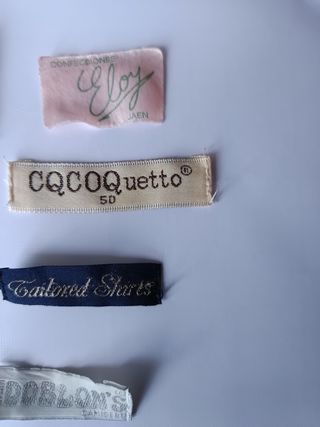 Lote de 9 etiquetas vintage DND, Lloyd's, Green, E