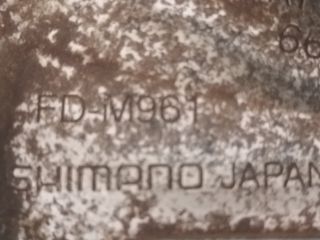 Desviador delantero XTR.