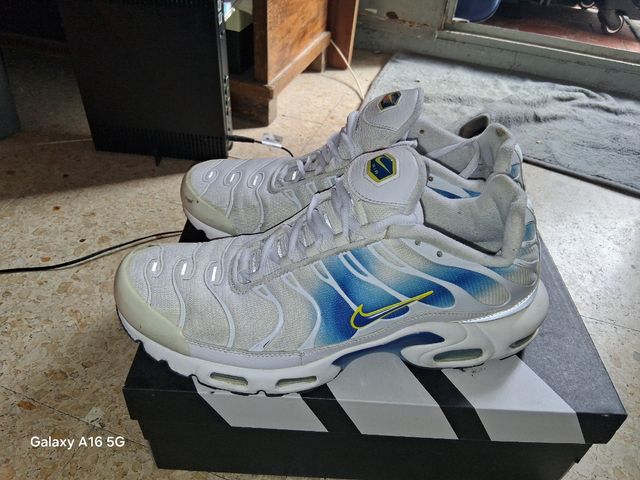 Zapatillas Nike TN Talla 44 Azul/Blanco