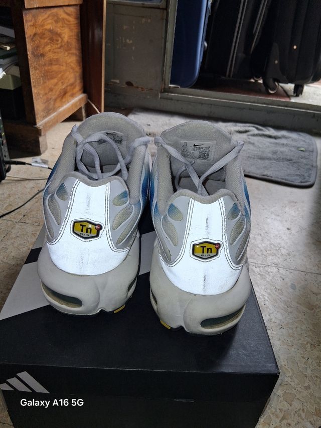 Zapatillas Nike TN Talla 44 Azul/Blanco