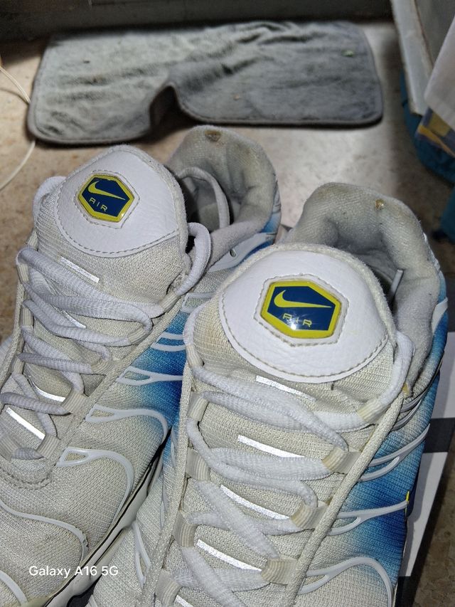 Zapatillas Nike TN Talla 44 Azul/Blanco