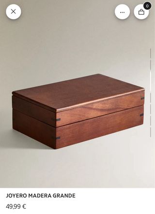 Joyero madera