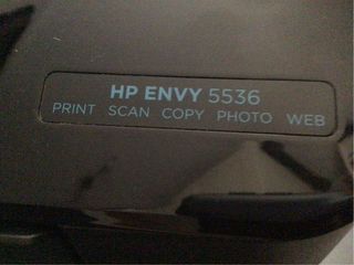 Impresora HP ENVY 5536 - NO IMPRIME