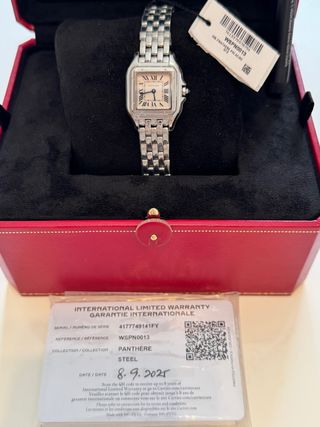 Cartier Panthère Acero Pequeño