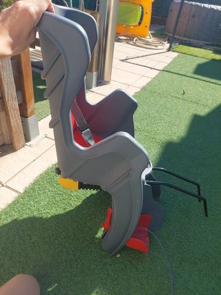 Silla portabebés para bicicleta