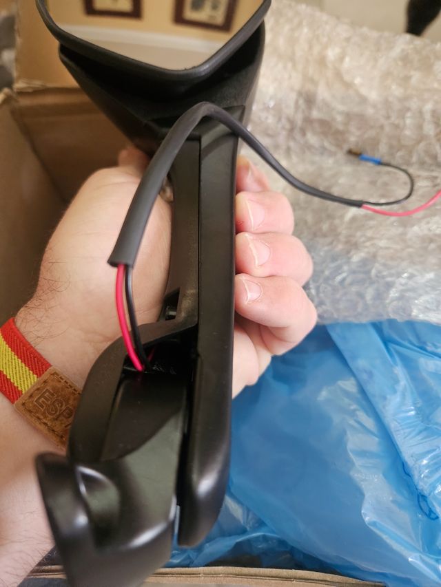 Coppia di specchietti retrovisori da moto Kawasaki LED integrati