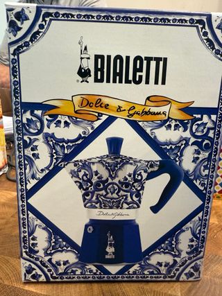 Cafetera Bialetti Dolce & Gabbana
6tazas 