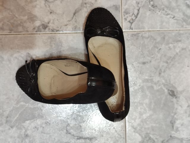 Zapatos planos negros mujer talla 36