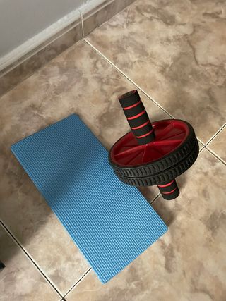 Rueda abdominal para ejercicio